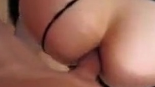 Gaped anal gap receives hard cock pleasure